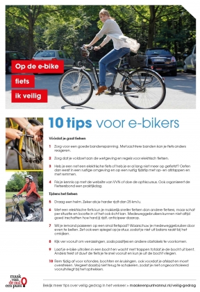 Tips voor e-bikers